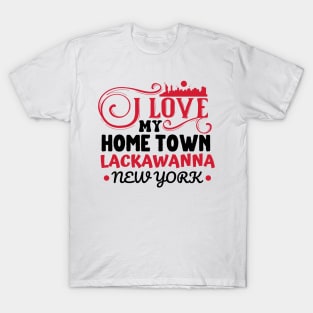 I love Lackawanna New York T-Shirt